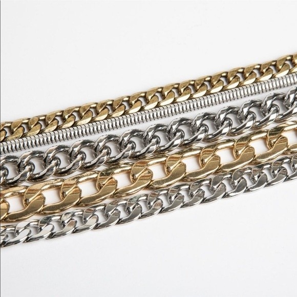 Jenny Bird Austin Cuff Mixed Metal Bracelet - Picture 6 of 12